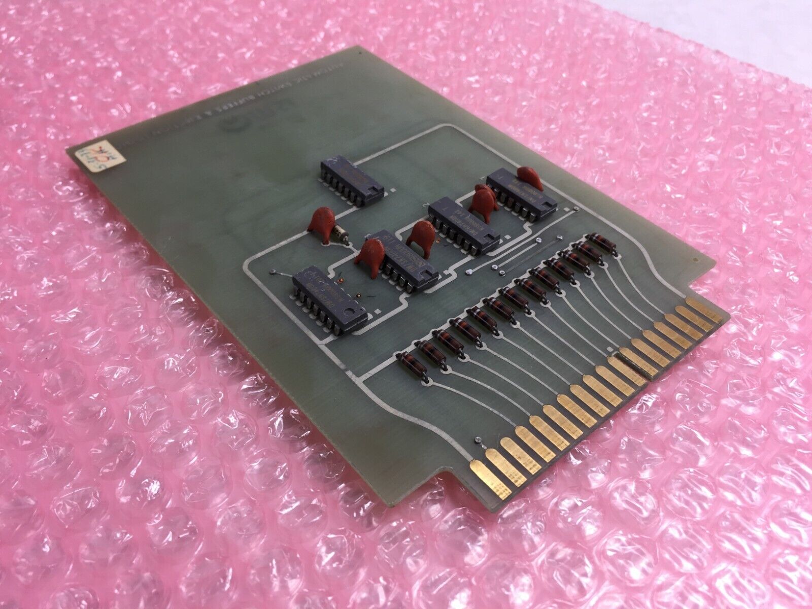 Vintage 1973 MSI  Automatic Switch Buffers & Ejection Logic 24867-1  NC1-W2 Card