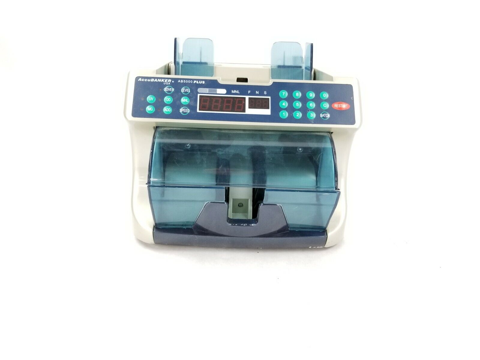 AccuBanker AB5000 Plus Commercial Bill Counter Untested
