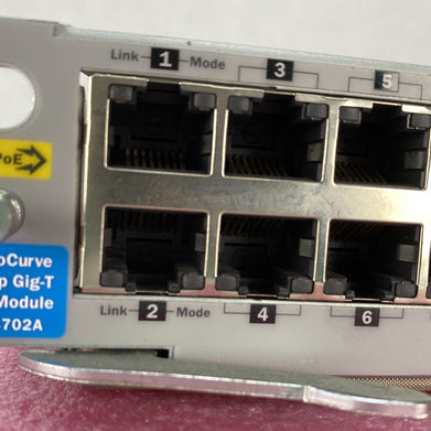 HP ProCurve E5406 zl Switch Module J8702A ONLY NO POWER CORDS 5070-2133
