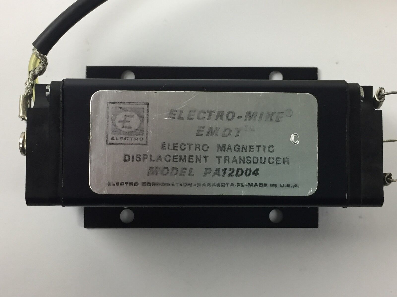 Electro Mike, PA12D04 Electro Magnetic Displacement Transducer