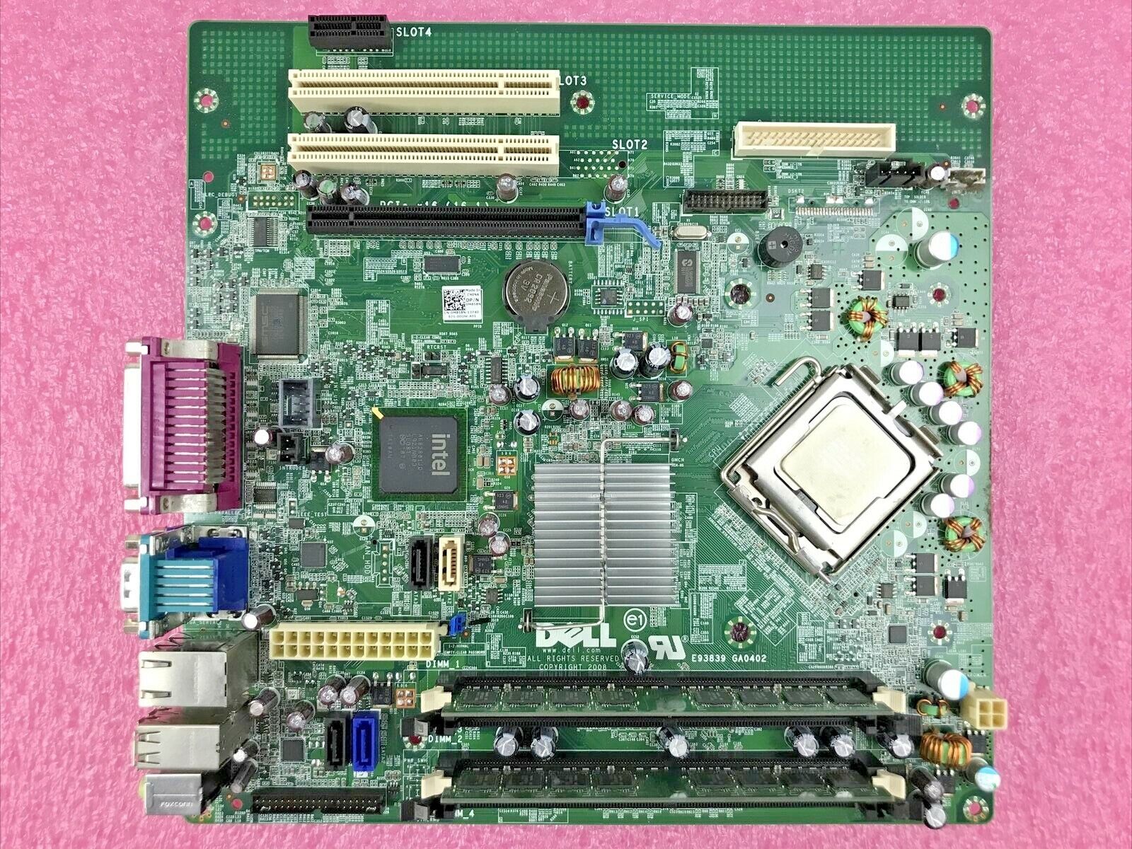 Dell OM858N Motherboard Intel Core 2 Duo E8400 3.00GHz 2GB RAM