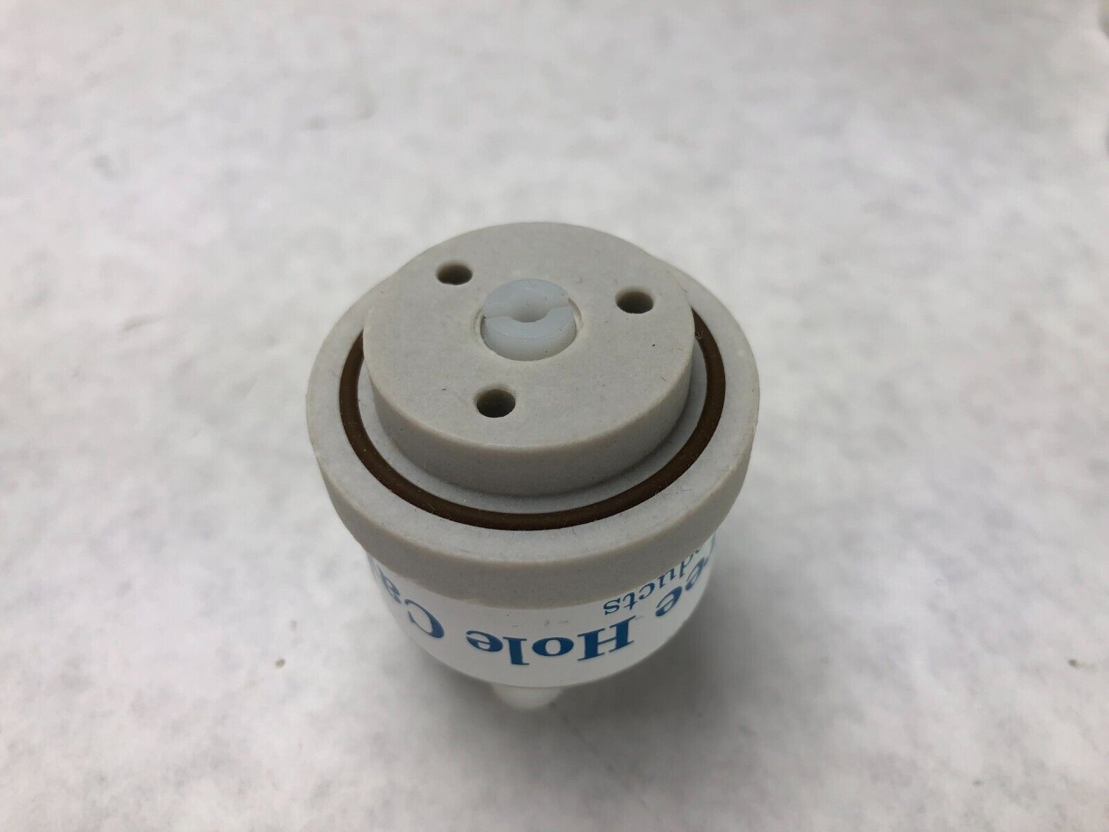 Lot of 5 LabGlass Biotech Three Hole Cap Chromeware