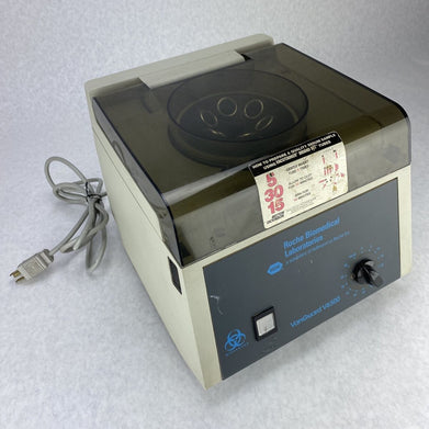 Roche VanGaurd V6500 Biomedical Laboratory Centrifuge w/ 6 Position Angled Rotor