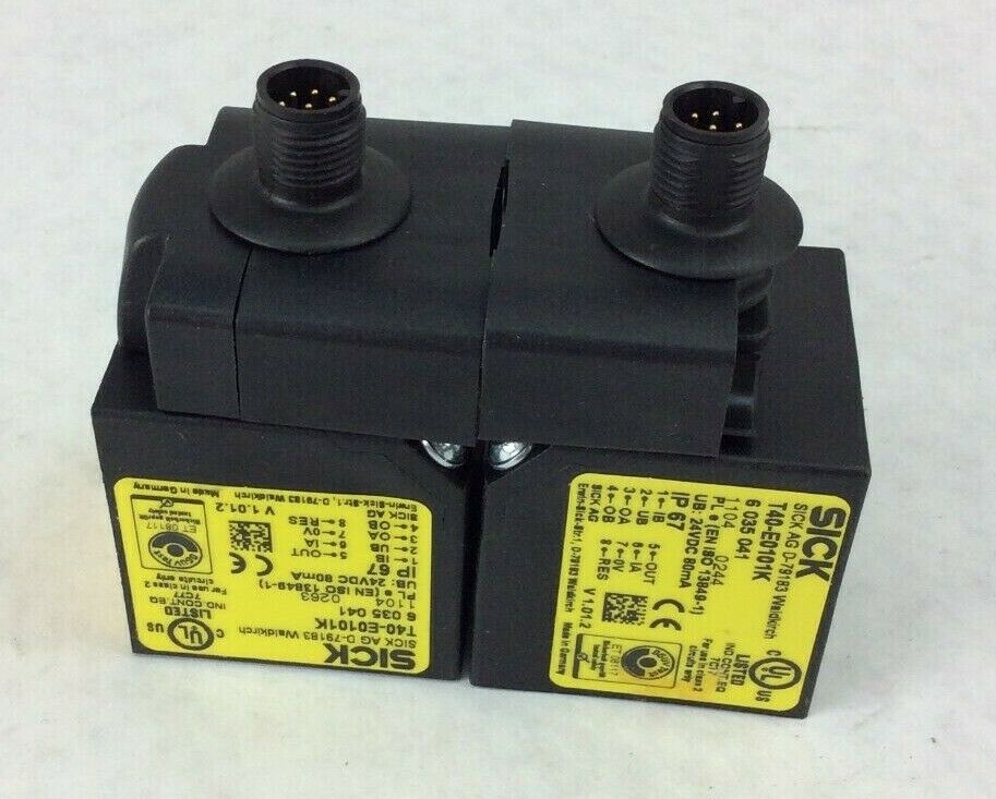 Lot of 2 Sick Safety Switch Electronic Relay T40-E0101K AG D-79183