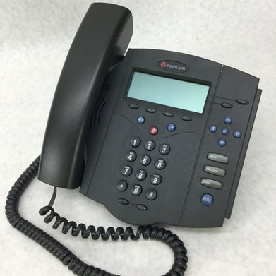 POLYCOM SoundPoint IP 430 SIP Includes Back Stand Plate  Tested WORKS