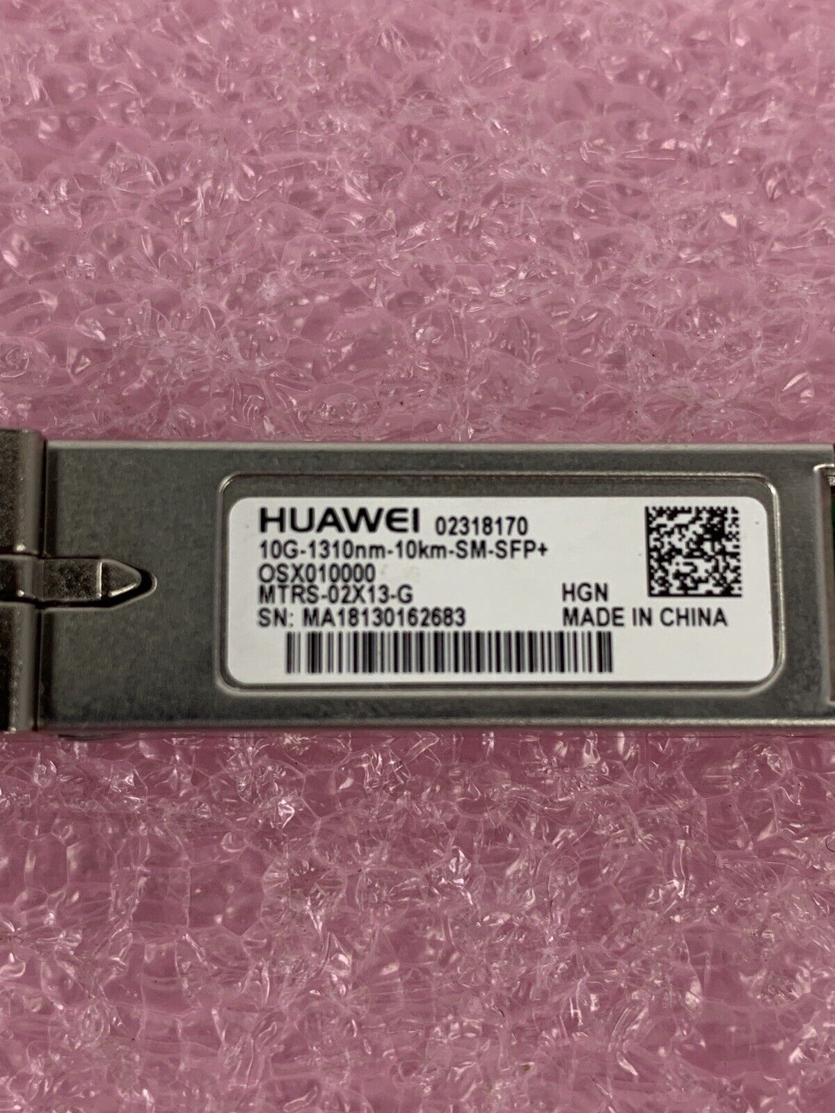 Huawei OSX010000 SFP Transceiver Single-mode Module 10G-1310nm-10km-SM-SFP+