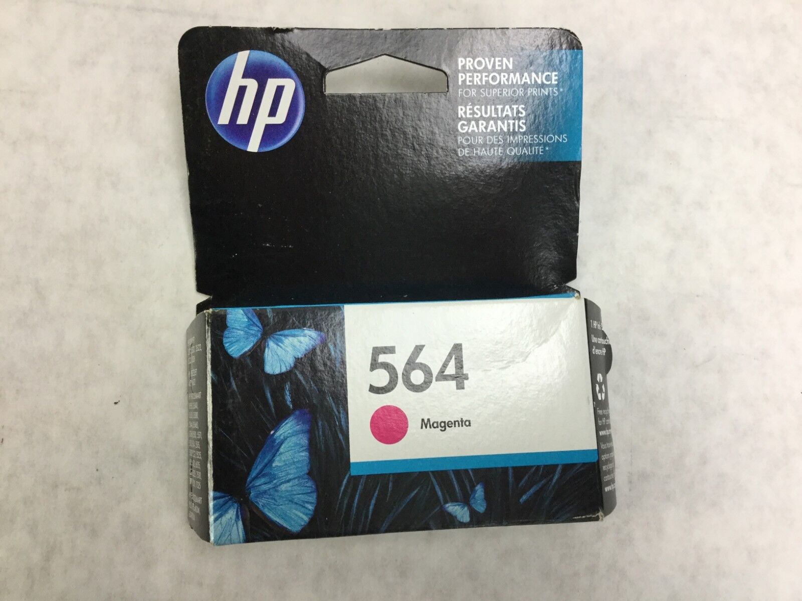 Genuine HP 564 Magenta CB319WN Warranty End Date May 2017  Factory Sealed  NIB