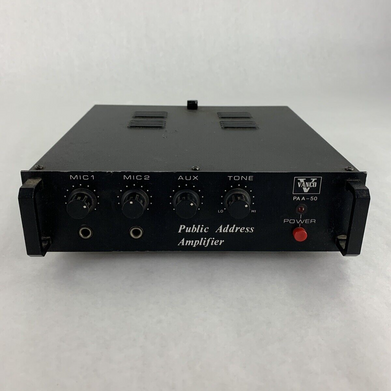 Vintage Vanco Public Address Amplifier PA A-50  Untested