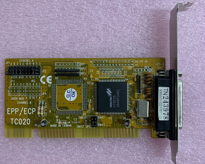 Holtek EPP/ECP TC020 Parallel ISA Controller
