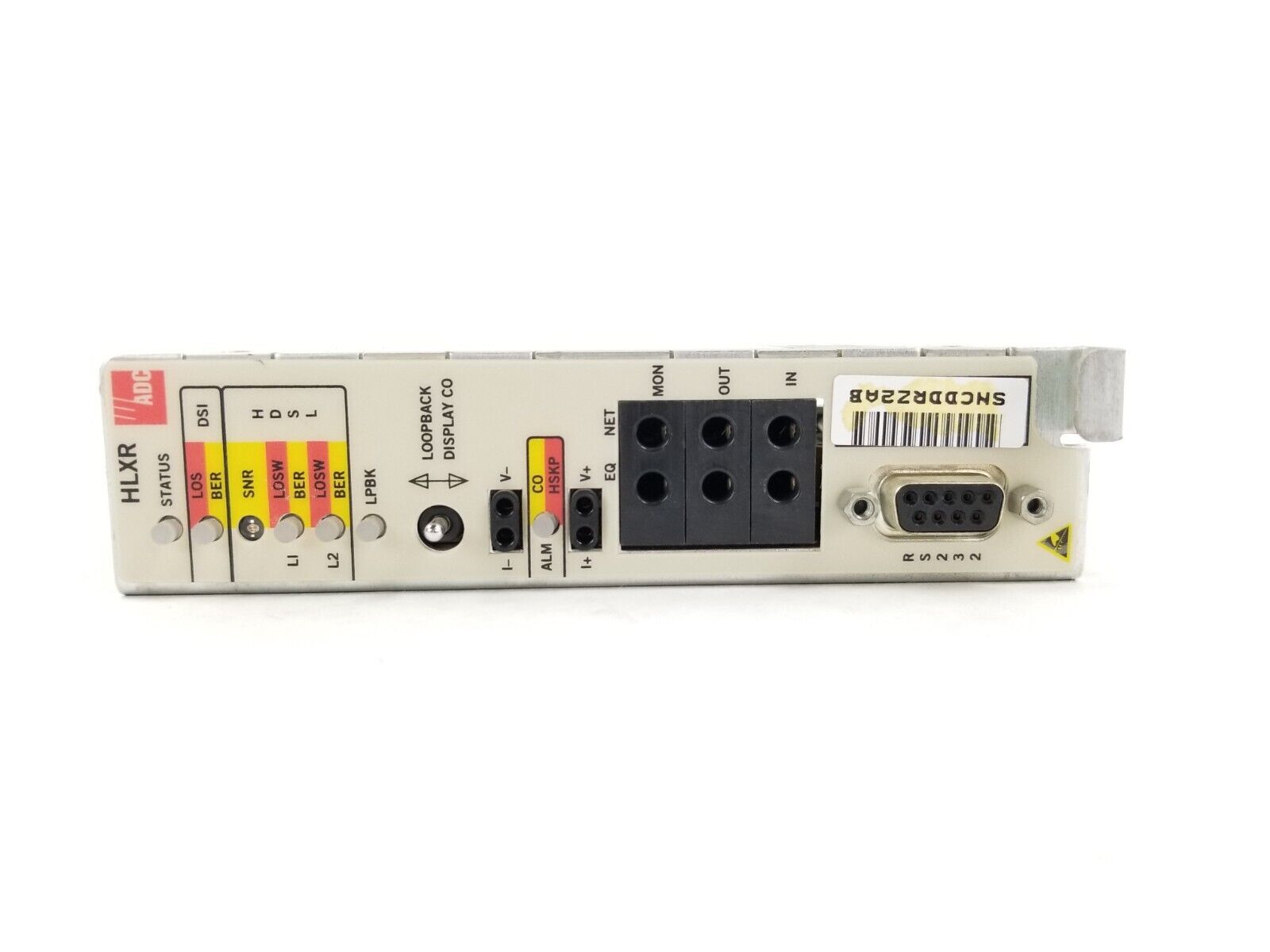 ADC SPX_HLXRD4B Soneplex HDSL Module 2-42939-3730 REV 33