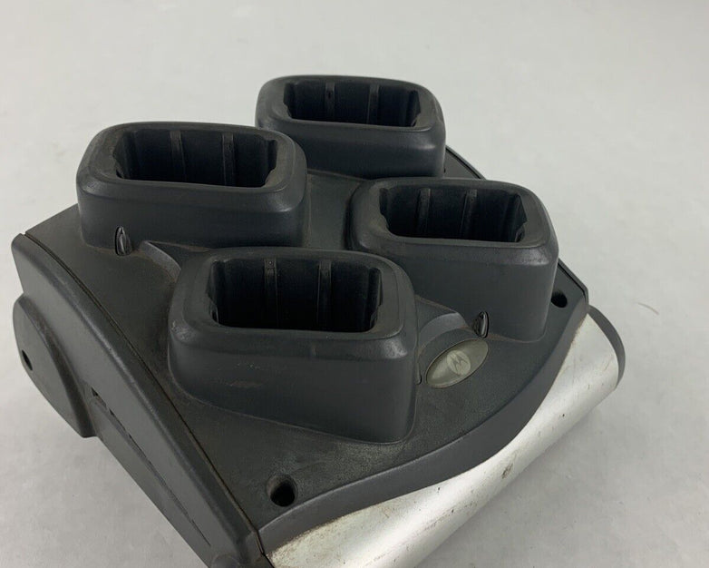 Symbol Motorola SAC9000-4000R 4 Bay Battery Charger w/ Power Supply