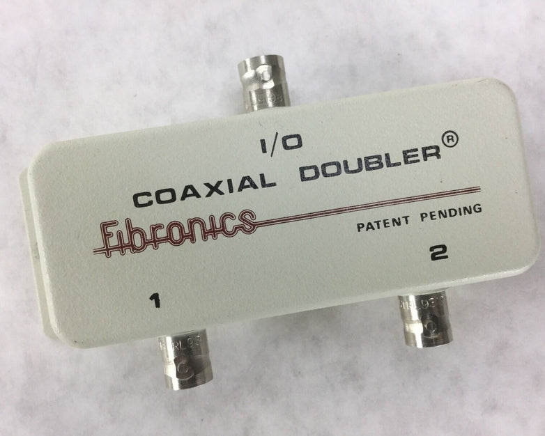 Fibronics I/O Coaxial Doubler