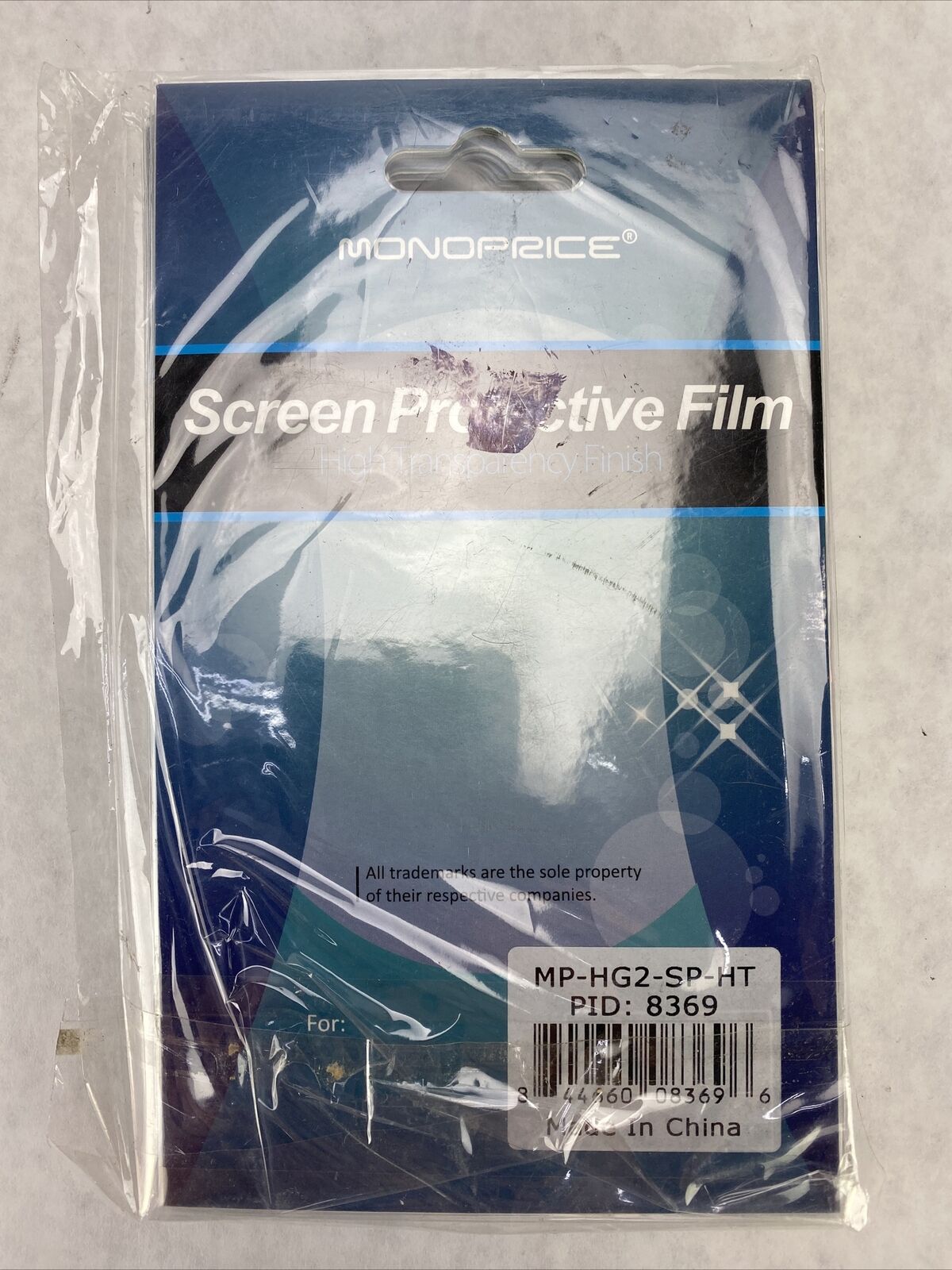 Lot( 10 ) Monoprice 8369 Screen Protective Film for HTC MyTouch 3G