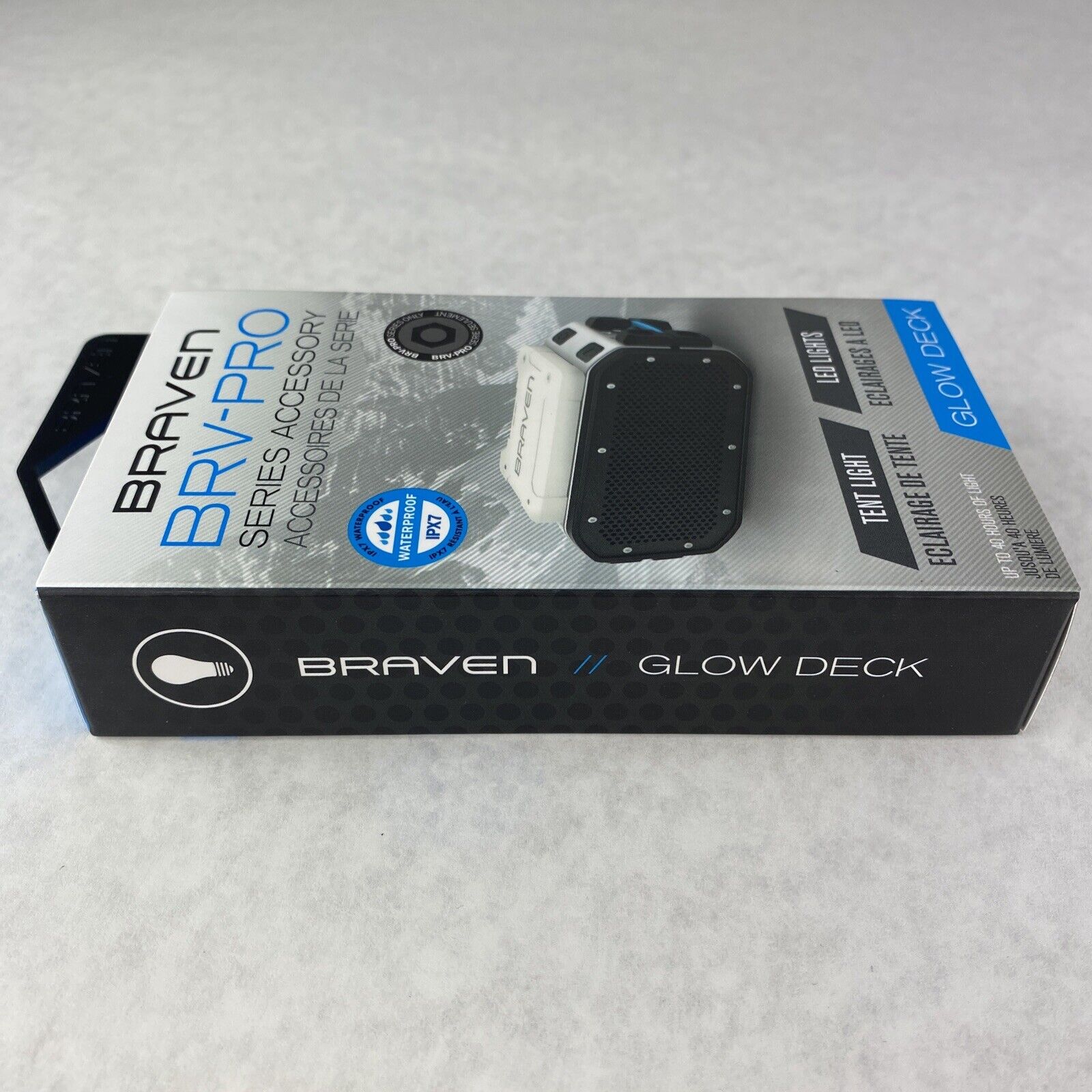 Lot of 3 Braven BRV-PRO Series Accessory LED  Glow Deck