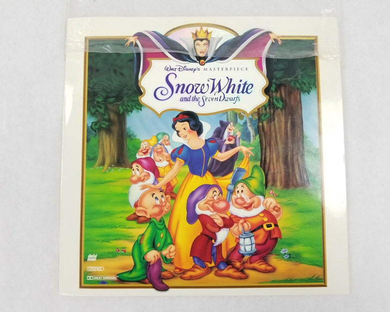 Snow White And The Seven Dwarfs Walt Disney’s Masterpiece LaserDisc