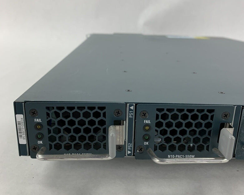Cisco UCS6100 20 Port Managed Switch N10-S6100 V03 2x PWS and Fans