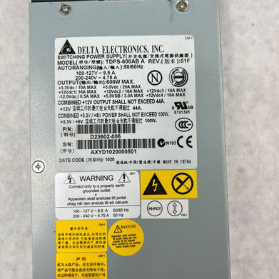 Delta Electronics TDPS-600AB A Switching Power Supply
