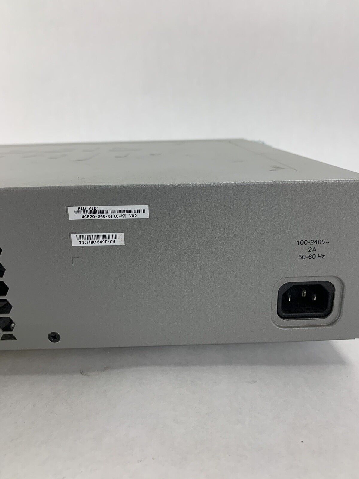 Cisco Unified 500 Series Router UC520-24U-8FXO-K9 No Compact Flash