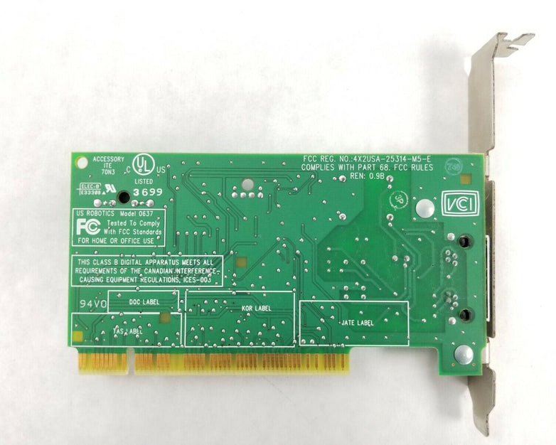 3COM PCI Fax Modem 005699-00 1998 1.012.0637-D