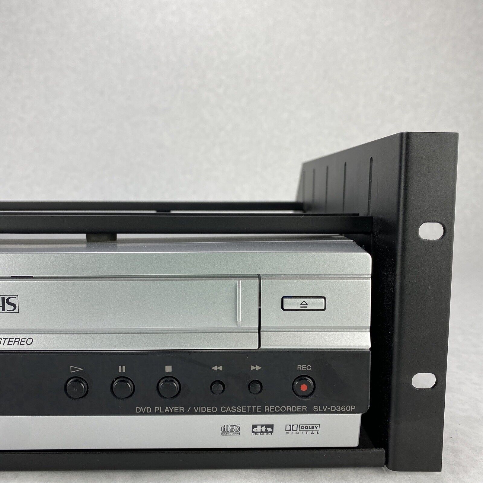 Sony SLV-D360P DVD VCR VHS Combo Player Recorder Silver WORKS but NO REMOTE