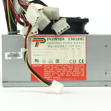 Power Tronic WK-6145DL3 145W Switching Power Supply 20-Pin