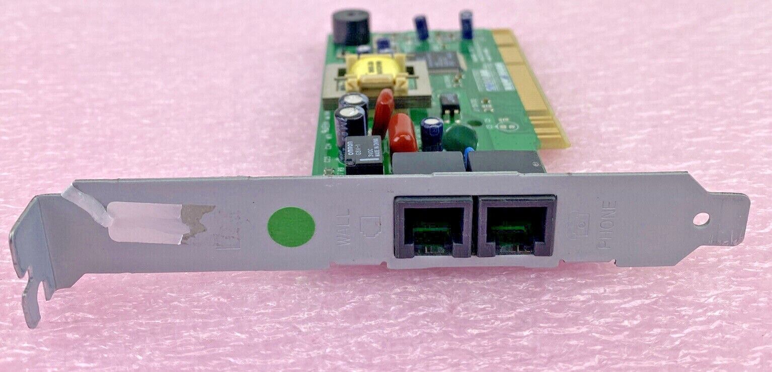 Lot of 2 Macsystem, Inc. MA560CI Conexant 56K fax modem PCI cards