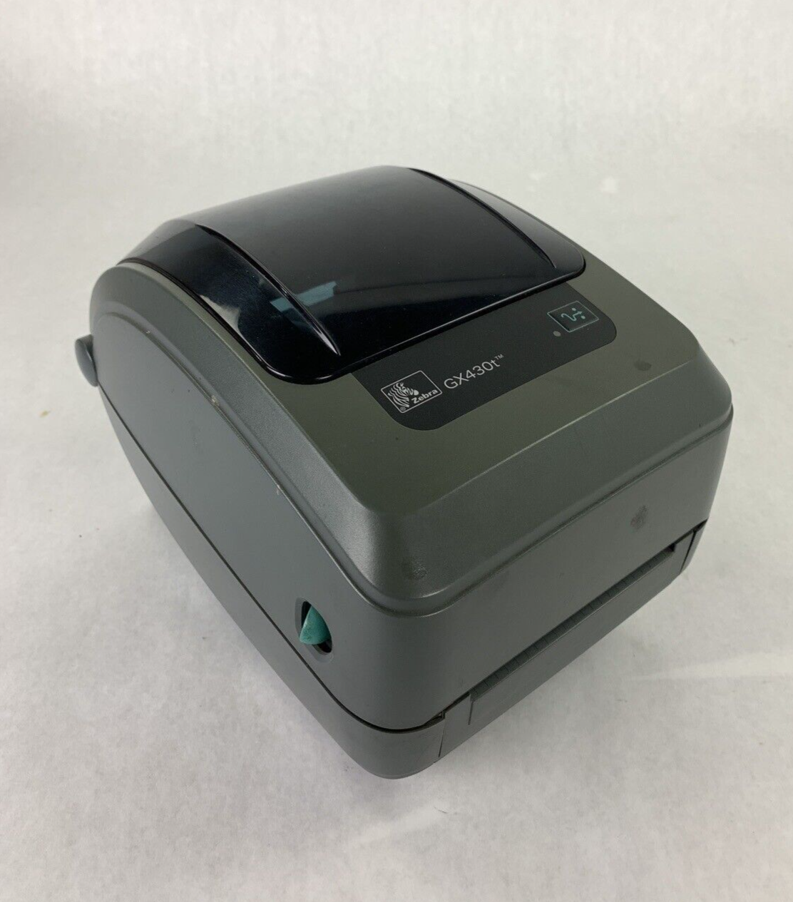 Zebra GX430t Barcode Printer Thermal Label 4" Bad Serial Port Tested
