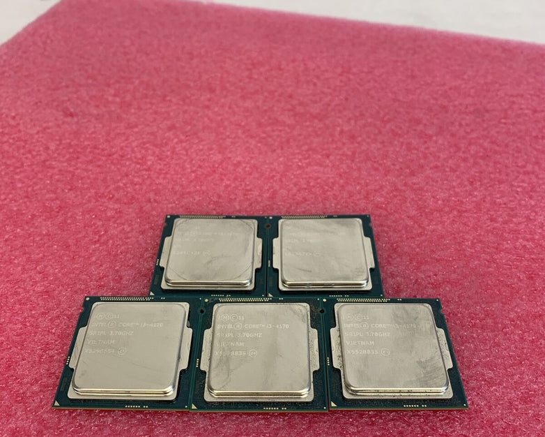 Lot of 5 Intel Core i3-4170 SR1PL 3.7GHz
