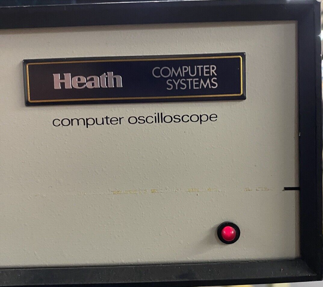Heath SC-4802 Computer Oscilloscope 120 VAC 60Hz Heathkit