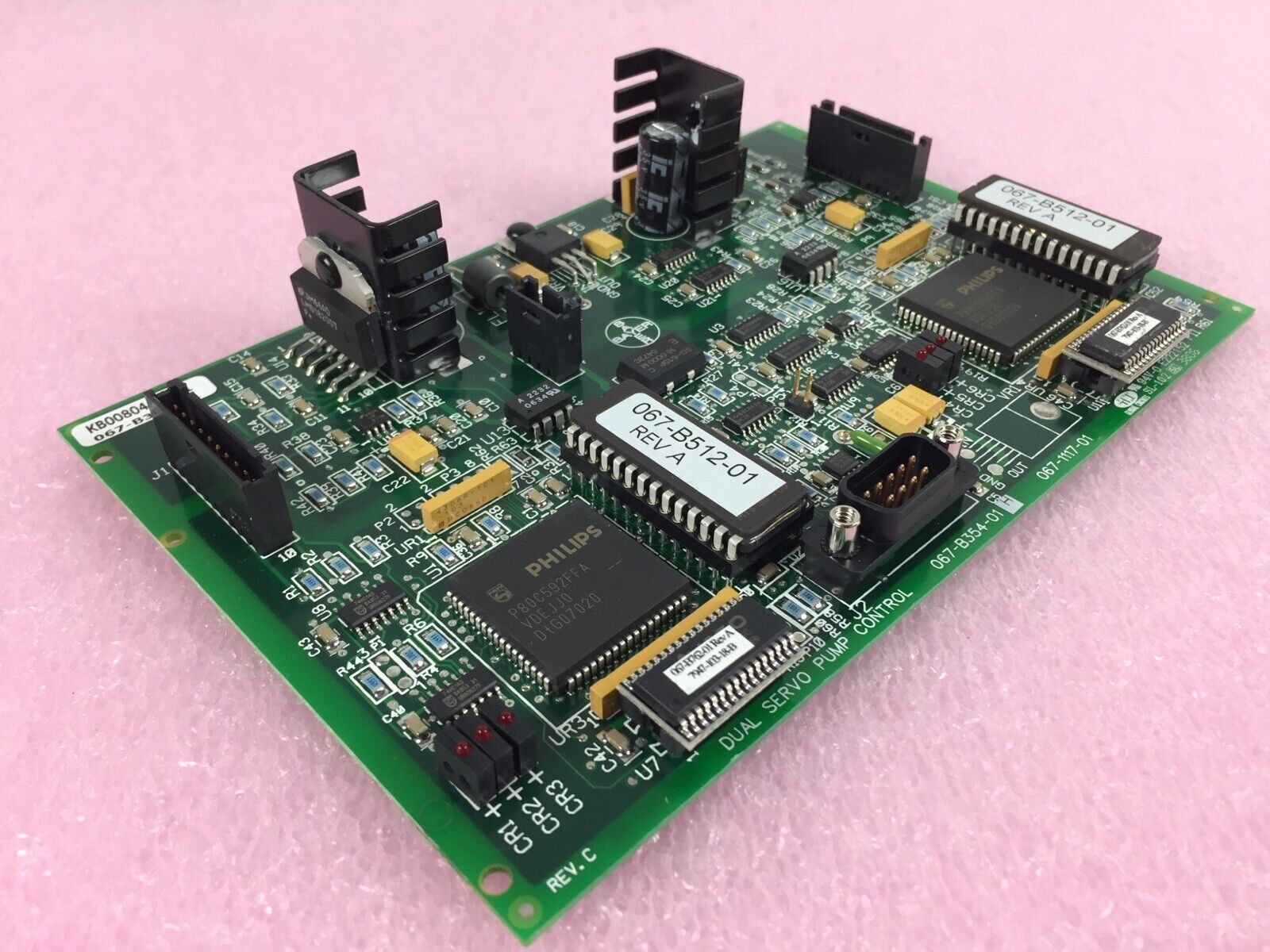 Siemens Bayer 067-B354-01D Dual Servo Pump Control Board 067-1117-01B