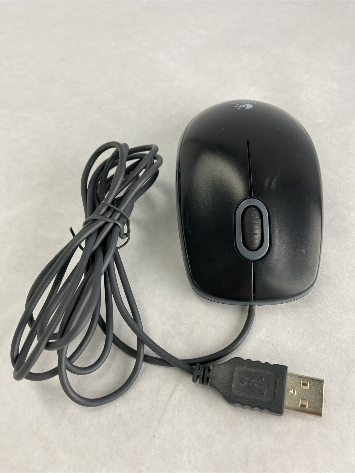 Lot( 3 ) Logitech M-U0026 Optical 6ft Wired USB Scroll Wheel Mouse 810-002182