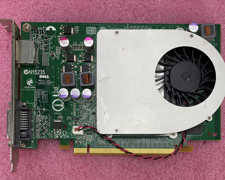 Nvidia 09TCD9 GeForce GT330 1GB DVI DisplayPort Graphics Card