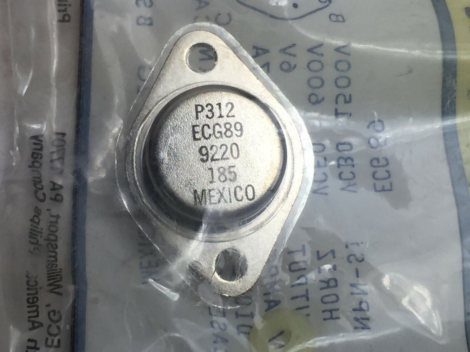 ECG 89 Integrated Circuit NPN-Si Case TO-3 w/Damper Diode