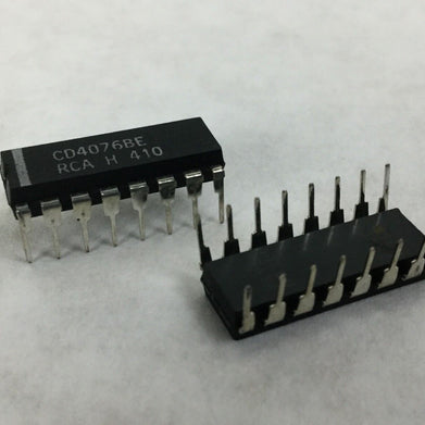 Genuine RCA CD4076BE Integrated Circuit  Lot of 25