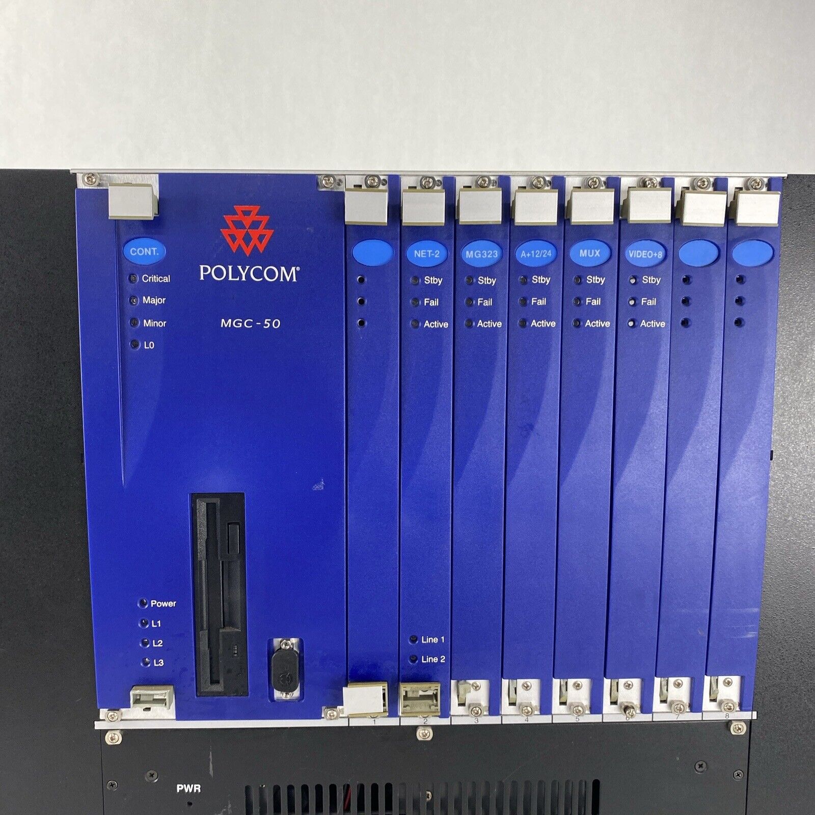 Polycom MGC-50 Video Conference Bridge w/ Power Cord - No Hard Drive