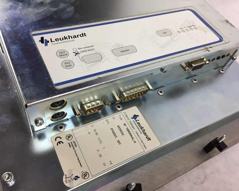 Leukhardt Systemelektronik 6335232 19" Terminal-K 19-36 VDC Interface Panel