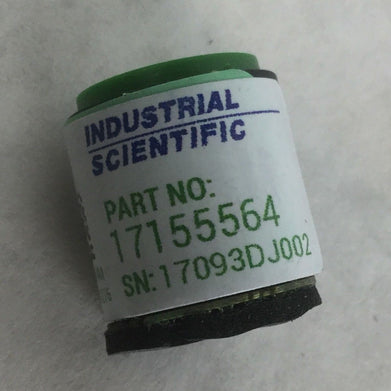 Industrial Scientific, 17155564, Carbon Monoxide (CO/H2 low) Sensor, Mfg 9/2017