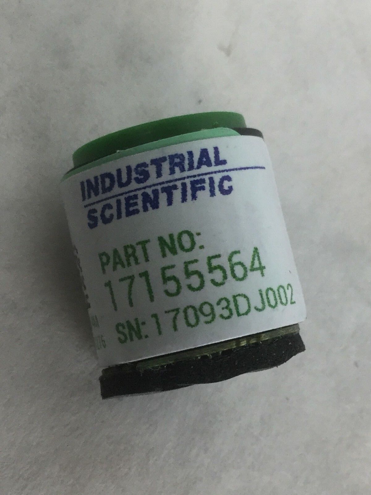 Industrial Scientific, 17155564, Carbon Monoxide (CO/H2 low) Sensor, Mfg 9/2017