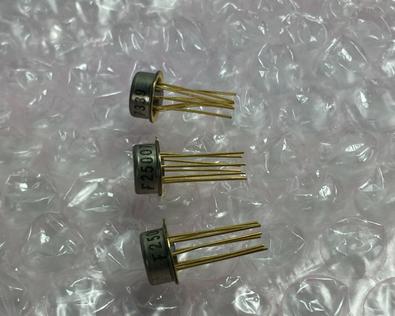 (3) Fairchild 2500728 Metal Can  Lot of 3  NOS