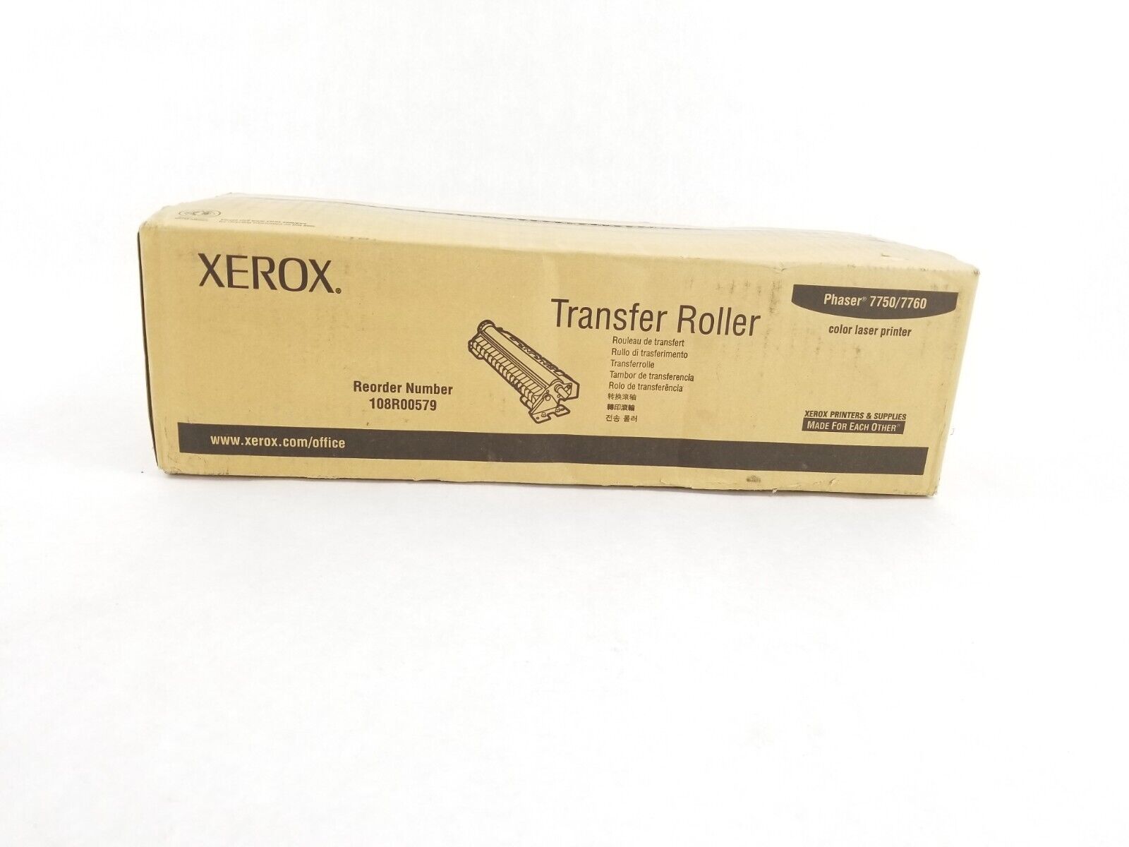 108R00579  Xerox Genuine TRANSFER ROLLER  for Phaser 7750/7760