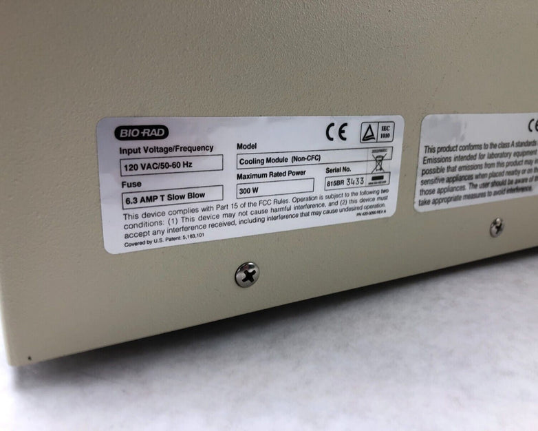 Bio-Rad Cooling Module (Non-CFC) & Variable Speed Pump