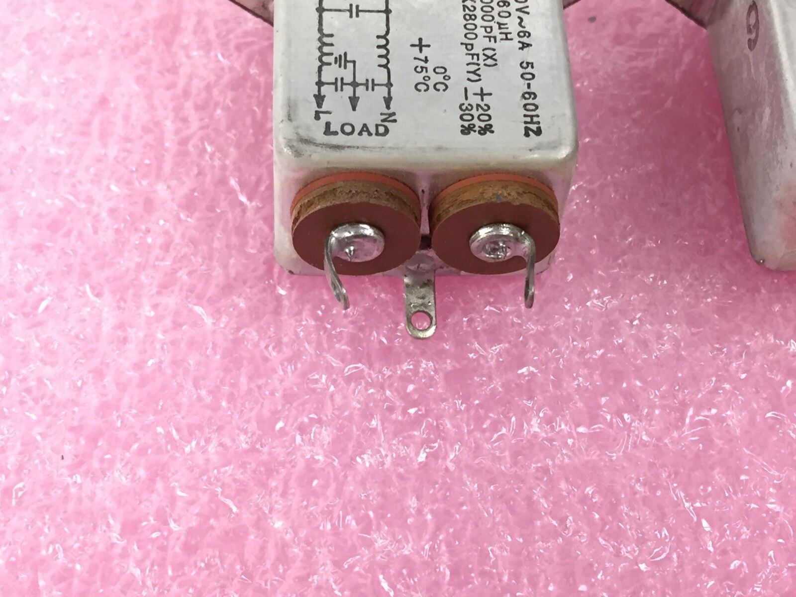 Corcom 560-7 550-1 625 0/075/21 Power Plug Lot of 2