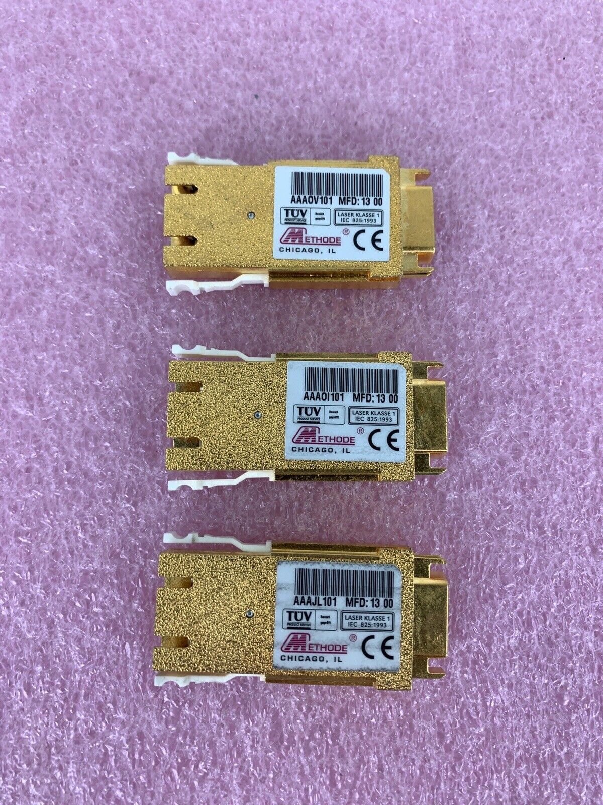 Lot 3 Cisco 30-0905-01 1000Base-LX GBIC Optical Transceiver Module