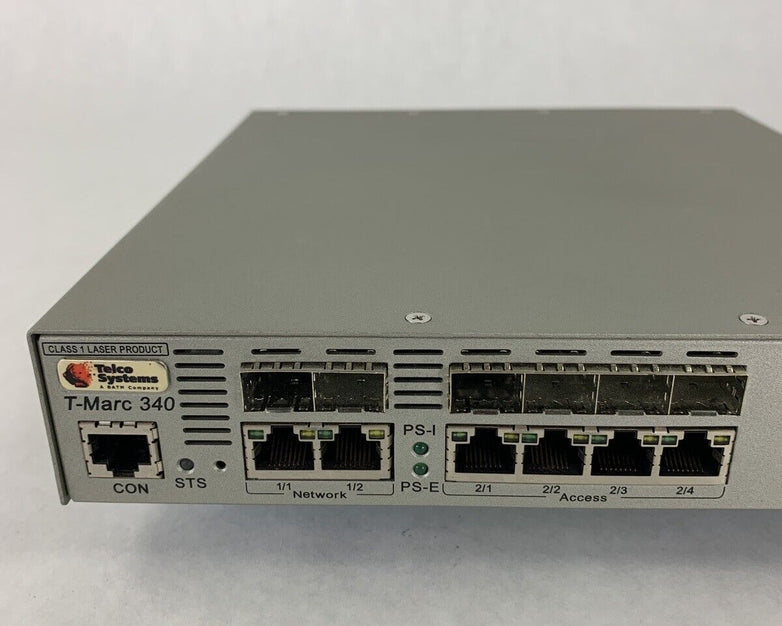 Telco Systems T-MARC 340 TMC-340 Ethernet Demarcation Gateway Tested