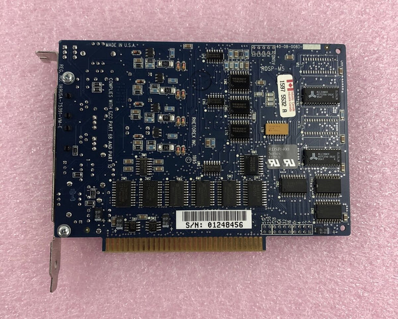 Rhetorex 432–RDSP 432 4 Port Analog ISA Telephony Board