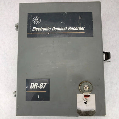 General Electric DR-87 733X21G004 4 Channel Electronic Demand Recorder