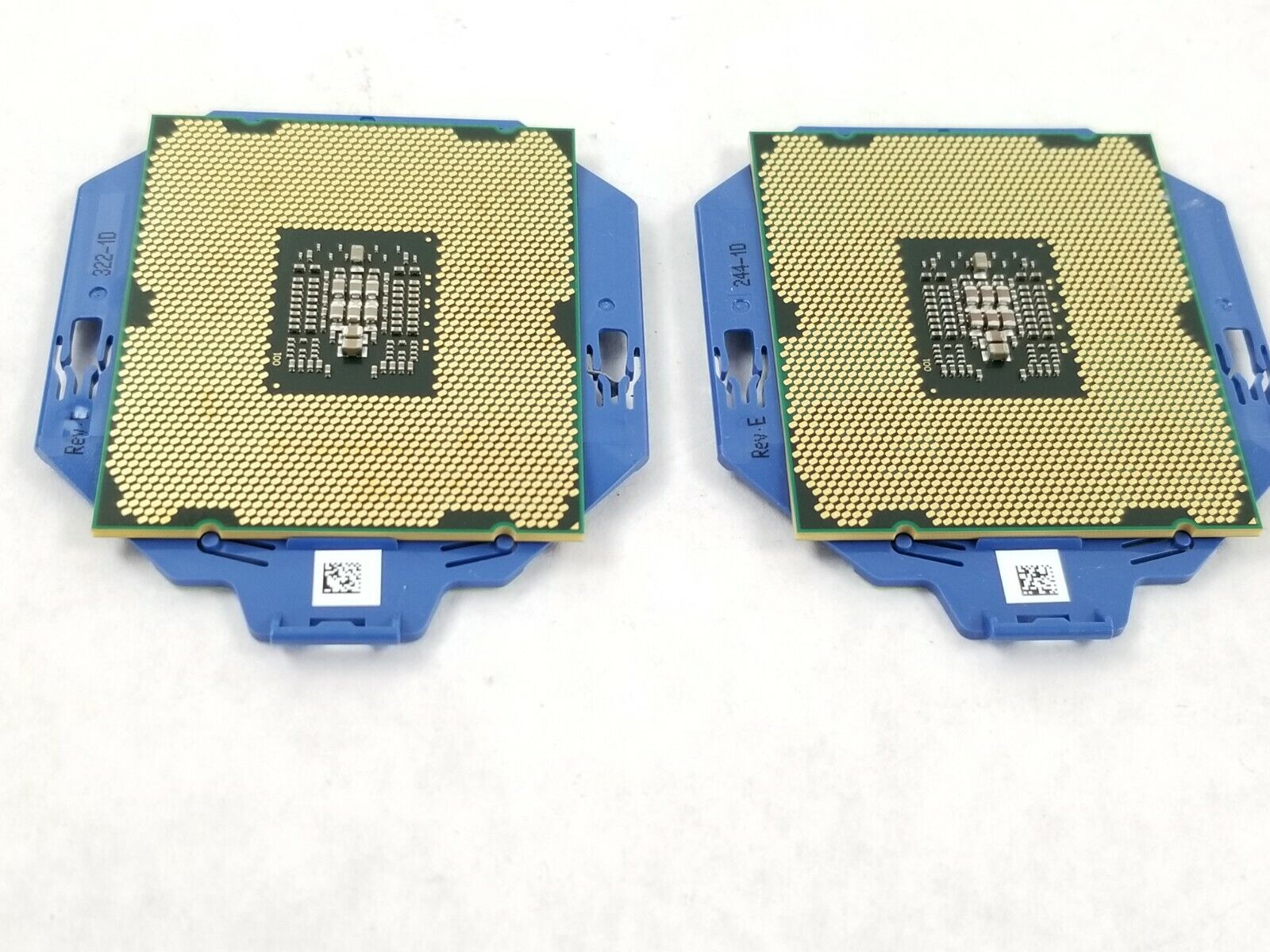 Matching Pair Intel Xeon E5-2609 SR0LA 2.40GHz Quad Core LGA2011 CPU