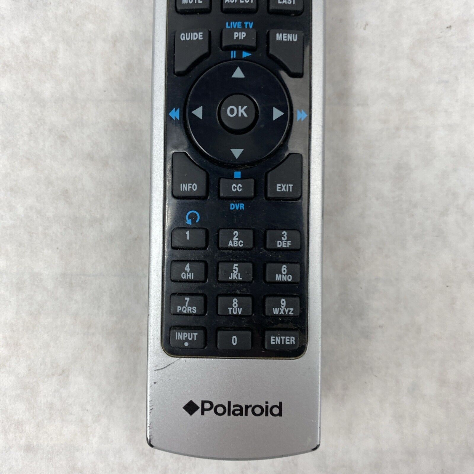 Polaroid RC-201 1210BC1-R TV DVD Remote Control 4011TLXB 4241TLXB TDX-03211C