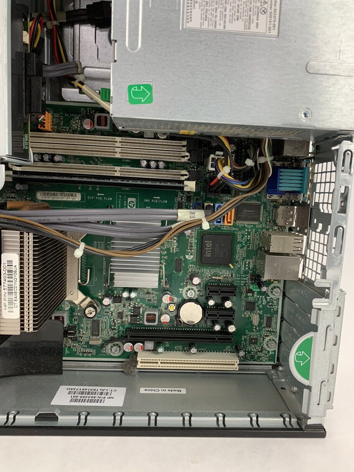HP Compaq Pro 4000, Core 2 Duo E7500, 2G Ram, TESTED no HDD and OS.