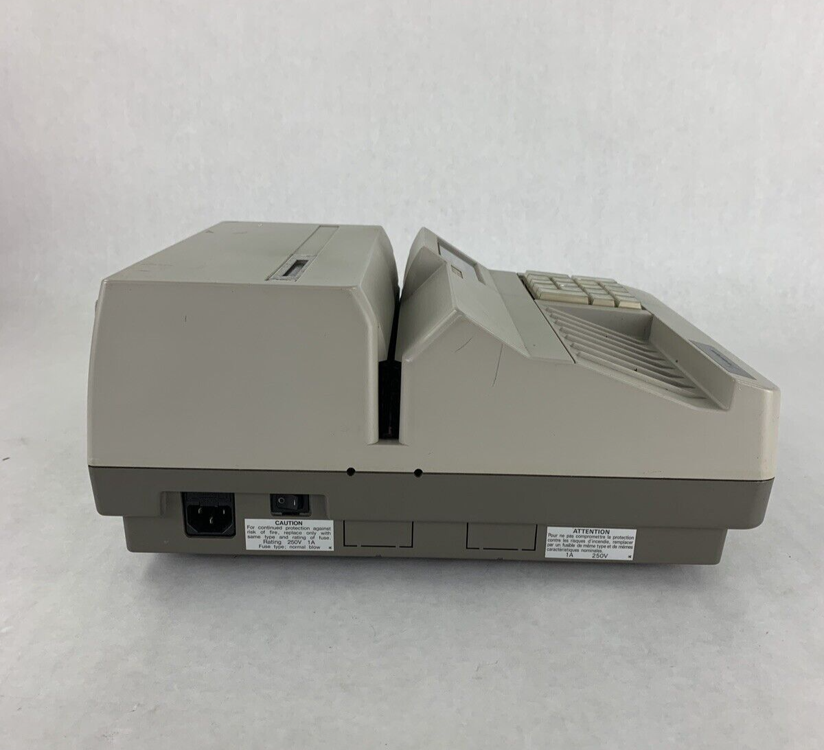 Standard Register TE1916 MICR Check Encoder Tested Need New Ribbon